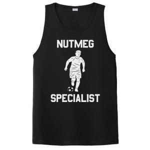 Nutmeg Soccer Saying Nutmeg Specialist PosiCharge Competitor Tank