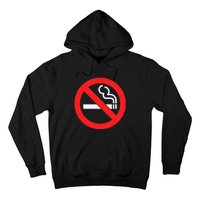 No Smoking Symbol Hoodie