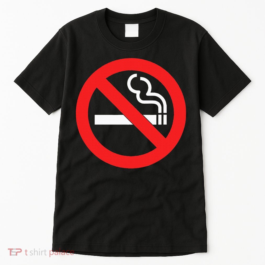 No Smoking Symbol Tall T-Shirt