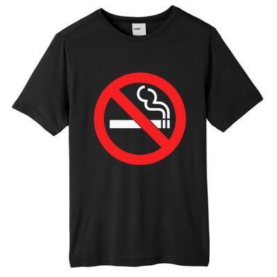 No Smoking Symbol Tall Fusion ChromaSoft Performance T-Shirt