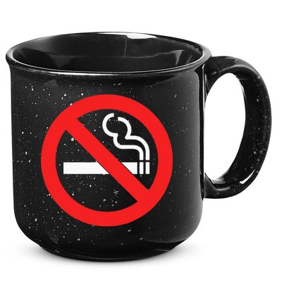 No Smoking Symbol 15oz Campfire Ceramic Mug