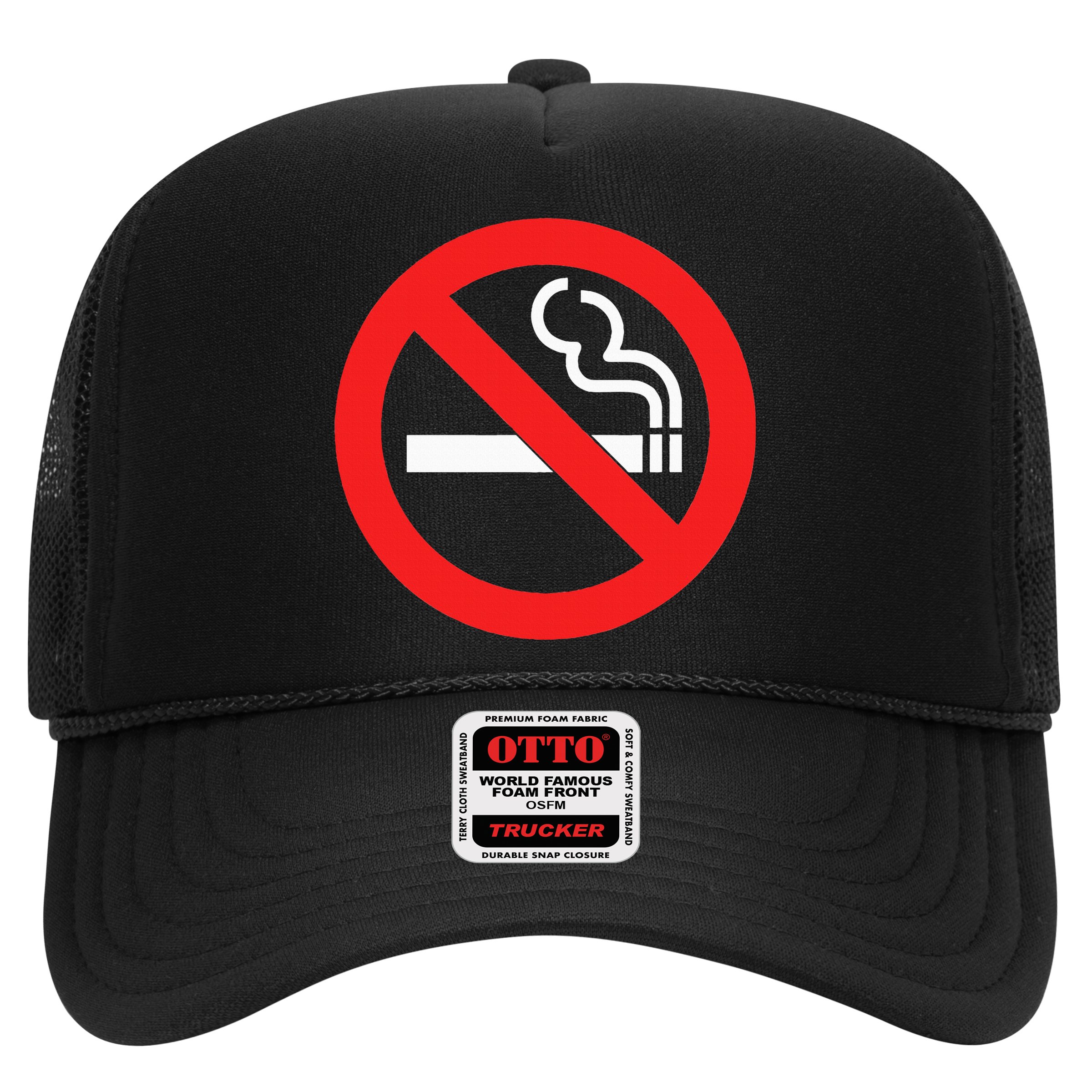No Smoking Symbol Hat