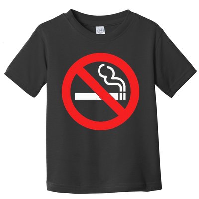No Smoking Symbol Toddler T-Shirt