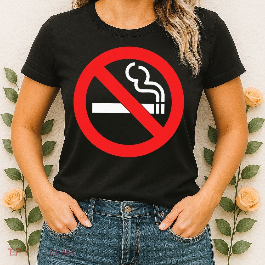 No Smoking Symbol Womens T-Shirt