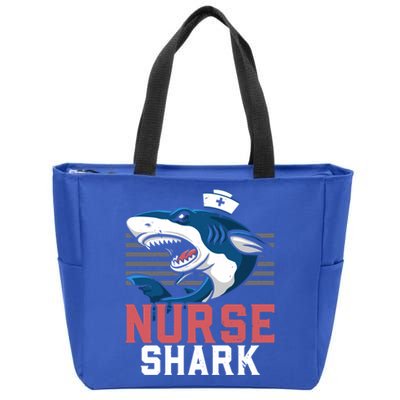 Nurse Shark Spooky Halloween Trick Or Treating Gift Zip Tote Bag