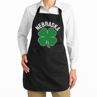 Nebraska Shamrock St. Patrick's Day Saint Paddy's Irish Apron