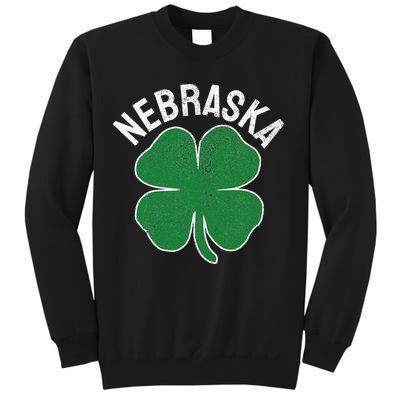 Nebraska Shamrock St. Patrick's Day Saint Paddy's Irish Sweatshirt