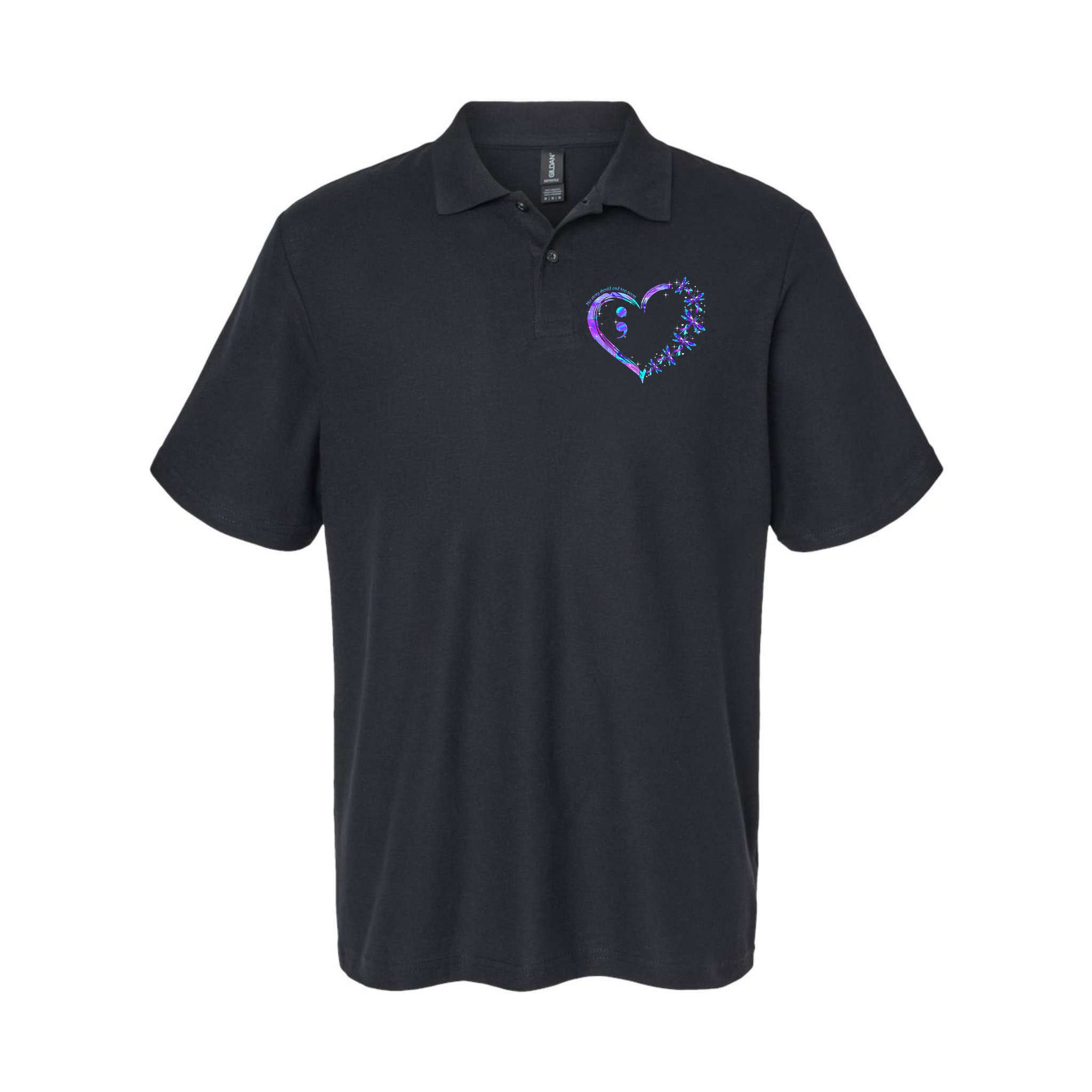 No story should end too soon Suicide Prevention Awareness Polo