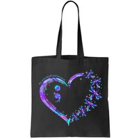 No story should end too soon Suicide Prevention Awareness Bag