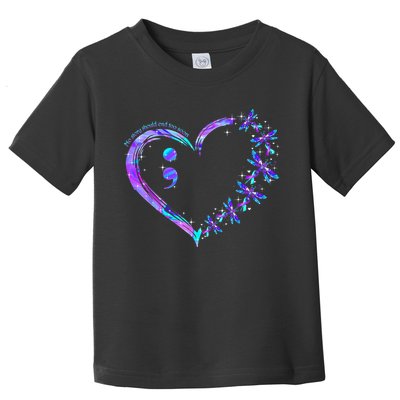 No story should end too soon Suicide Prevention Awareness Toddler T-Shirt