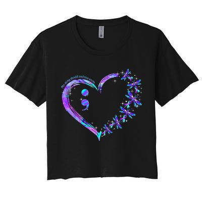 No story should end too soon Suicide Prevention Awareness Crop Top