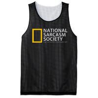 National Sarcasm Society Mesh Reversible Basketball Jersey Tank