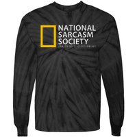 National Sarcasm Society Tie-Dye Long Sleeve Shirt