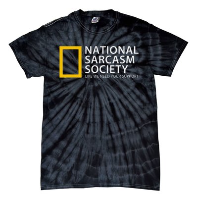 National Sarcasm Society Tie-Dye T-Shirt