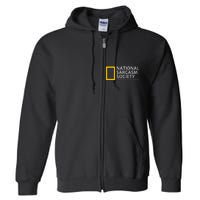 National Sarcasm Society Full Zip Hoodie