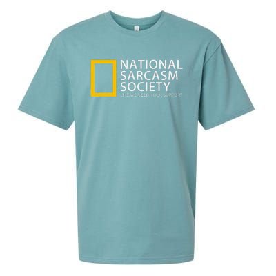 National Sarcasm Society Sueded Cloud Jersey T-Shirt