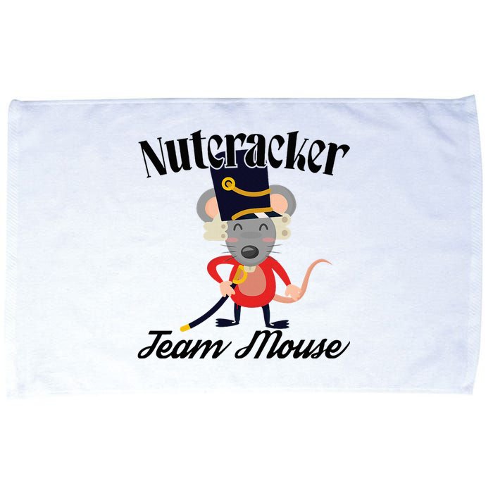 Nutcracker Soldier Toy Christmas Dance Team Mouse Microfiber Hand Towel