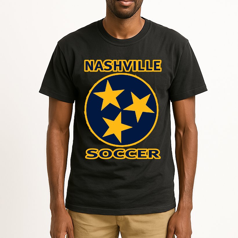 Nashville Soccer Tennessee TriStar Flag Hoodie Tall T-Shirt