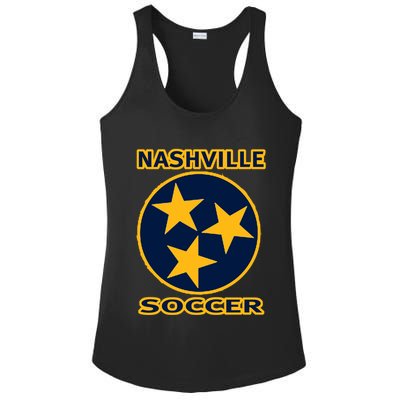 Nashville Soccer Tennessee TriStar Flag Hoodie Ladies PosiCharge Competitor Racerback Tank