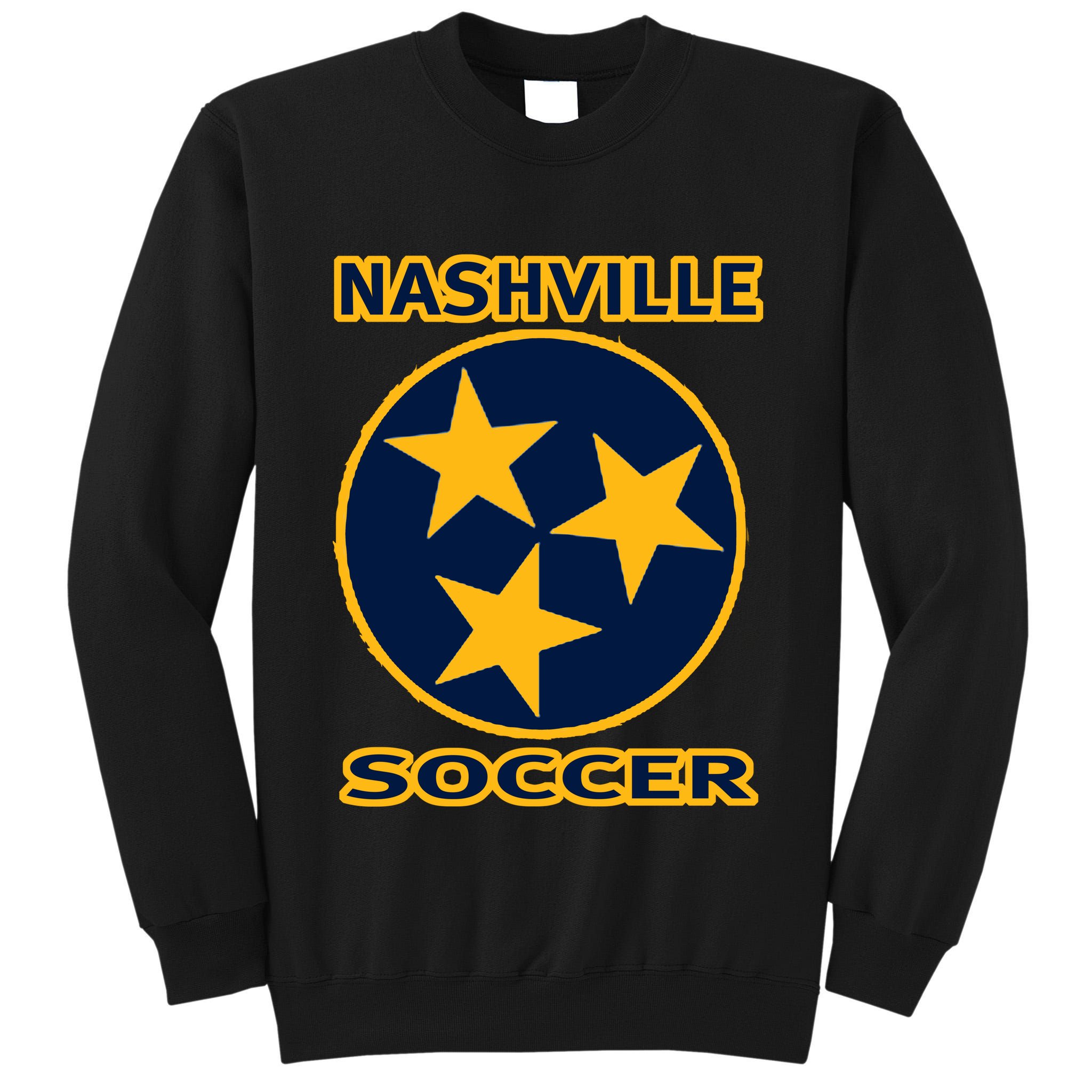 Nashville Soccer Tennessee TriStar Flag Hoodie Tall Sweatshirt