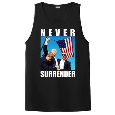 Never Surrender Trump 2024 Pennsylvania Rally Shooting PosiCharge Competitor Tank