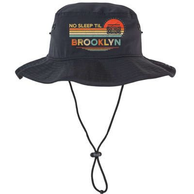 No Sleep Til Brooklyn Old School Portable Stereo Retro Bucket Hat