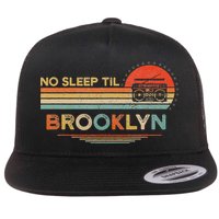 No Sleep Til Brooklyn Old School Portable Stereo Retro Flatbill Hat