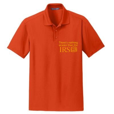 Nothing Scarier Than The Irs Halloween Costume Dry Zone Grid Polo