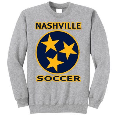 Nashville Soccer Tennessee Tristar Flag Hoodie Tall Sweatshirt