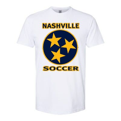 Nashville Soccer Tennessee Tristar Flag Hoodie Softstyle® CVC T-Shirt