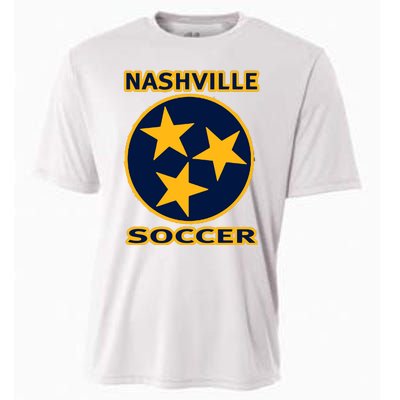 Nashville Soccer Tennessee Tristar Flag Hoodie Cooling Performance Crew T-Shirt