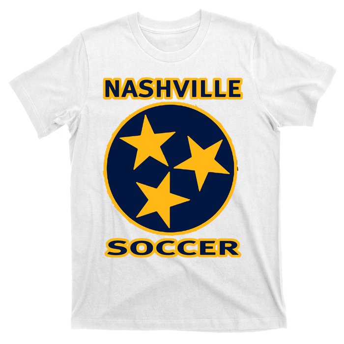 Nashville Soccer Tennessee Tristar Flag Hoodie T-Shirt