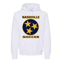 Nashville Soccer Tennessee Tristar Flag Hoodie Premium Hoodie