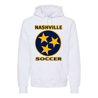 Nashville Soccer Tennessee Tristar Flag Hoodie Premium Hoodie