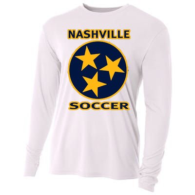 Nashville Soccer Tennessee Tristar Flag Hoodie Cooling Performance Long Sleeve Crew