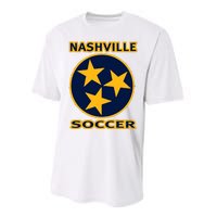 Nashville Soccer Tennessee Tristar Flag Hoodie Performance Sprint T-Shirt