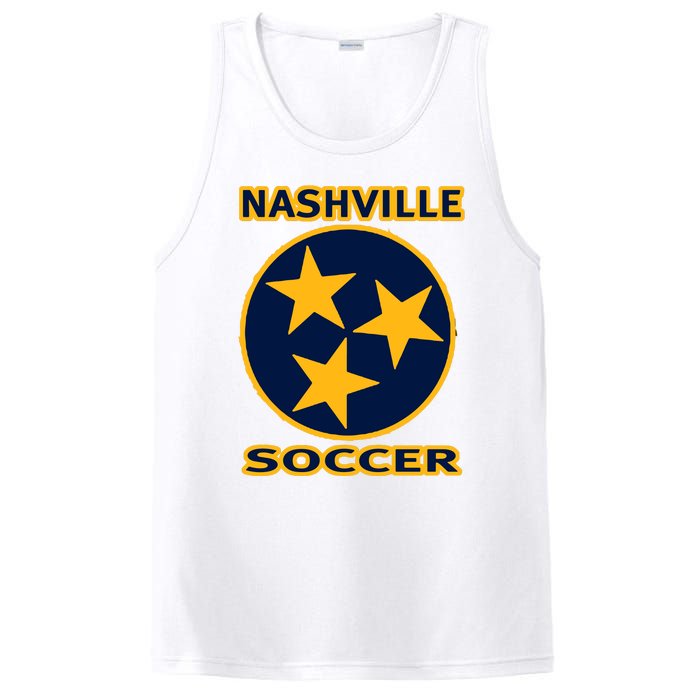 Nashville Soccer Tennessee Tristar Flag Hoodie PosiCharge Competitor Tank