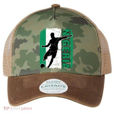 Nigeria Soccer Team Nigerian Flag Jersey Football Fans Legacy Tie Dye Trucker Hat