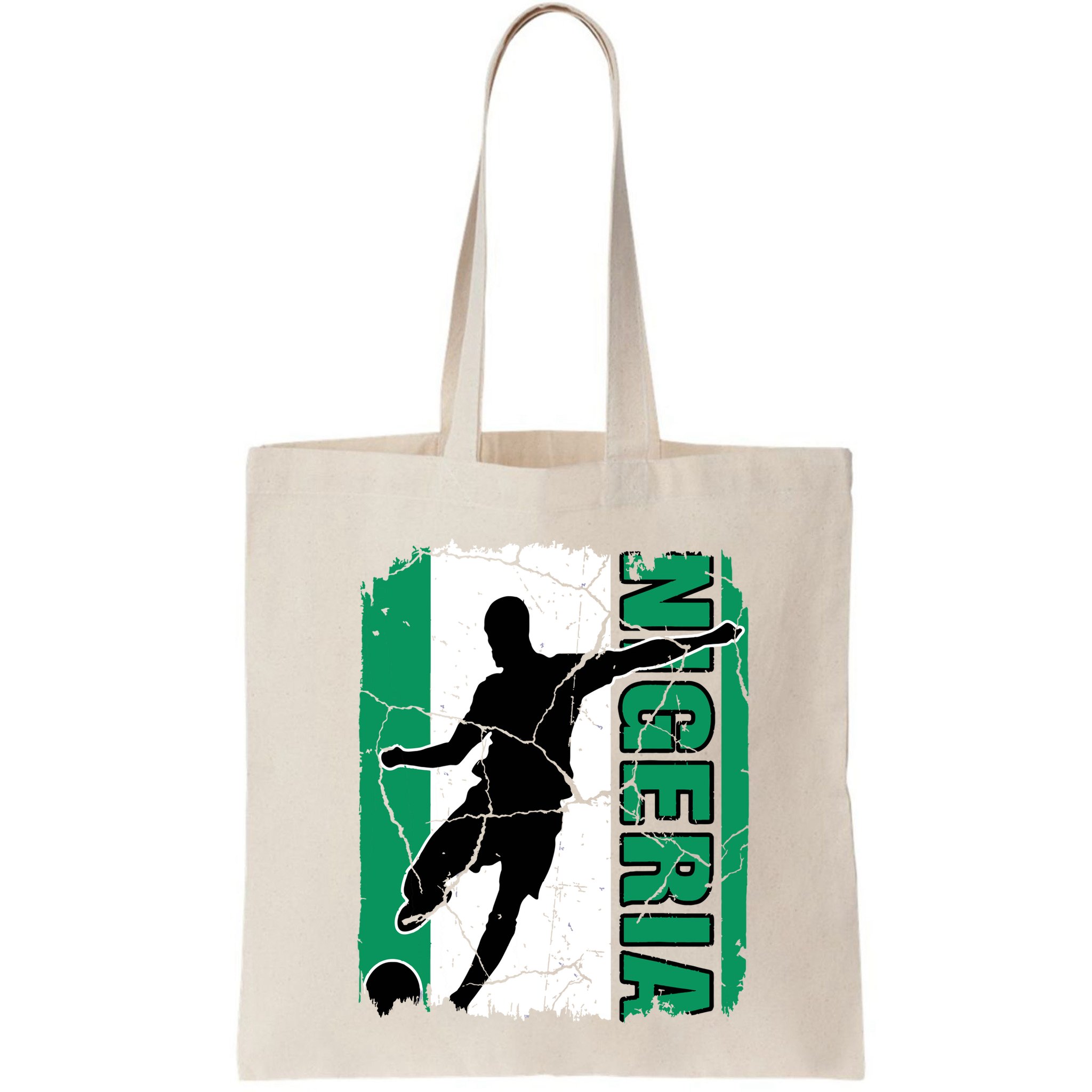 Nigeria Soccer Team Nigerian Flag Jersey Football Fans Bag
