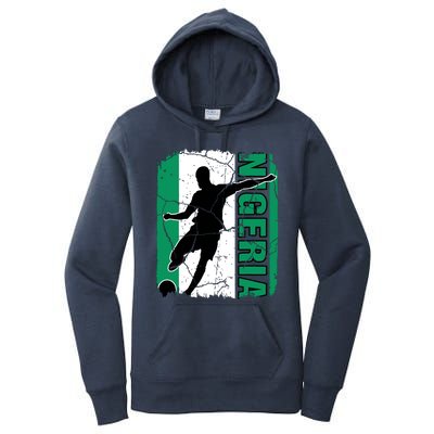 Nigeria Soccer Team Nigerian Flag Jersey Football Fans Women's Pullover Hoodie