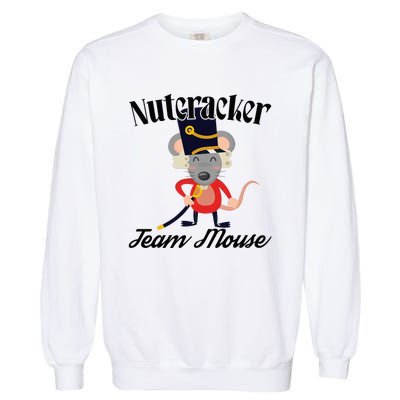 Nutcracker Soldier Toy Christmas Dance Team Mouse Garment-Dyed Sweatshirt