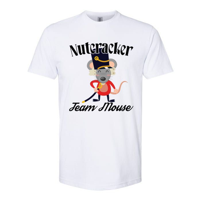 Nutcracker Soldier Toy Christmas Dance Team Mouse Softstyle® CVC T-Shirt