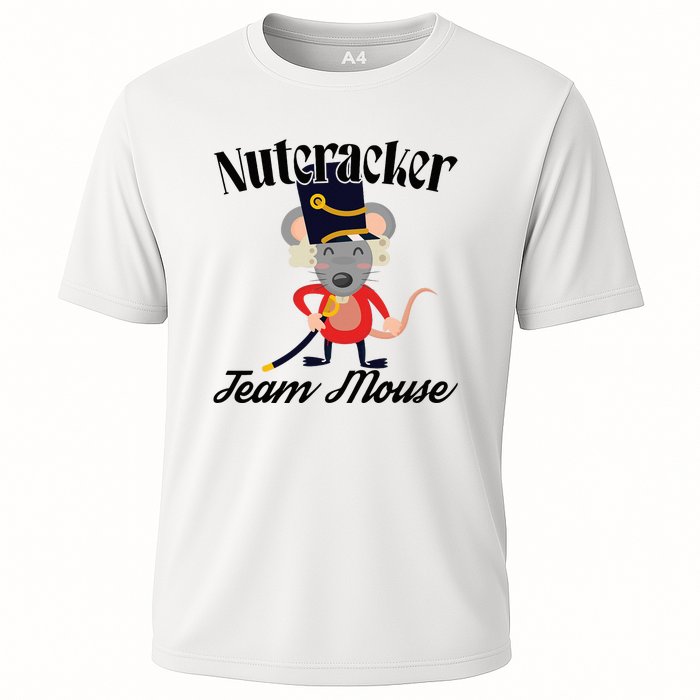 Nutcracker Soldier Toy Christmas Dance Team Mouse Cooling Performance Crew T-Shirt