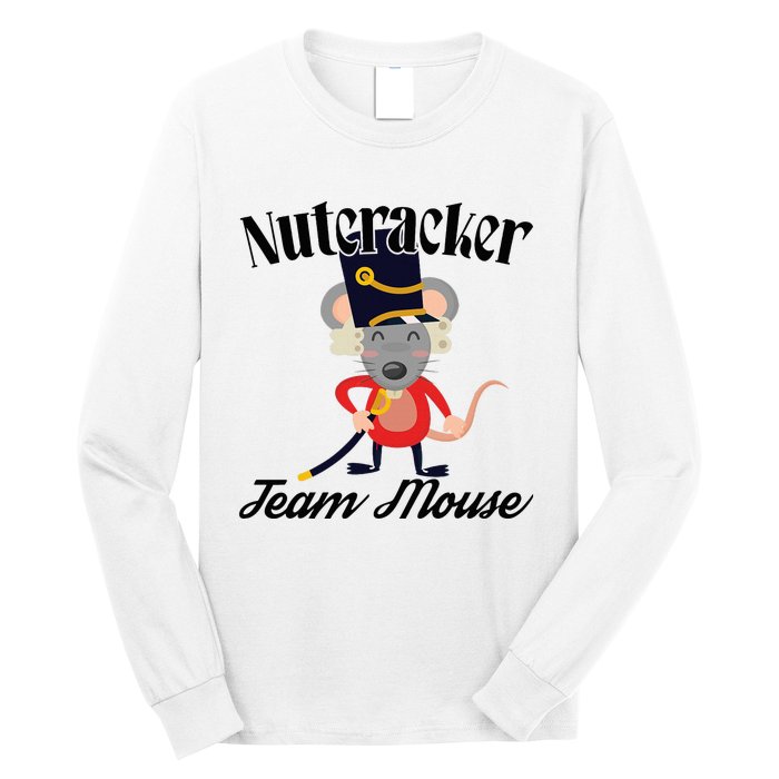 Nutcracker Soldier Toy Christmas Dance Team Mouse Long Sleeve Shirt