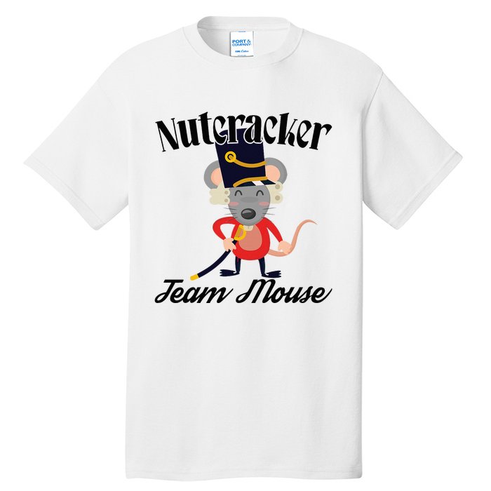 Nutcracker Soldier Toy Christmas Dance Team Mouse Tall T-Shirt