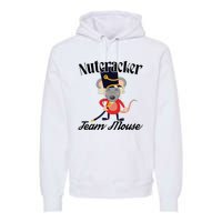 Nutcracker Soldier Toy Christmas Dance Team Mouse Premium Hoodie