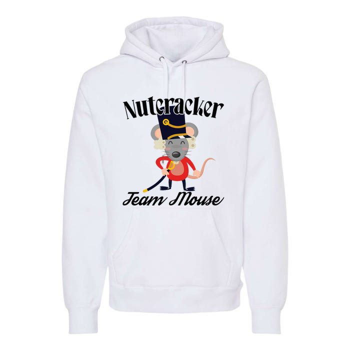 Nutcracker Soldier Toy Christmas Dance Team Mouse Premium Hoodie