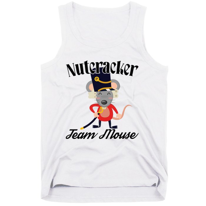 Nutcracker Soldier Toy Christmas Dance Team Mouse Tank Top