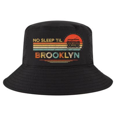 No Sleep Til Brooklyn Old School Portable Stereo Retro Cool Comfort Performance Bucket Hat