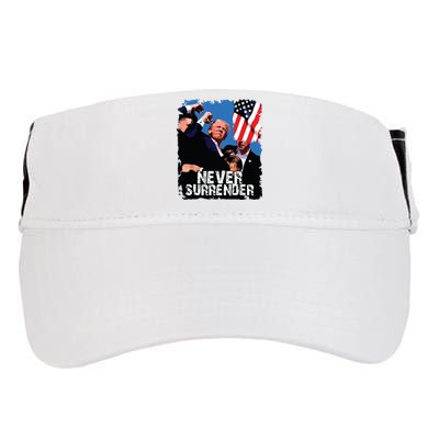 Never Surrender Trump Rushed Offstage With Blood Shooting Adult Drive Performance Visor